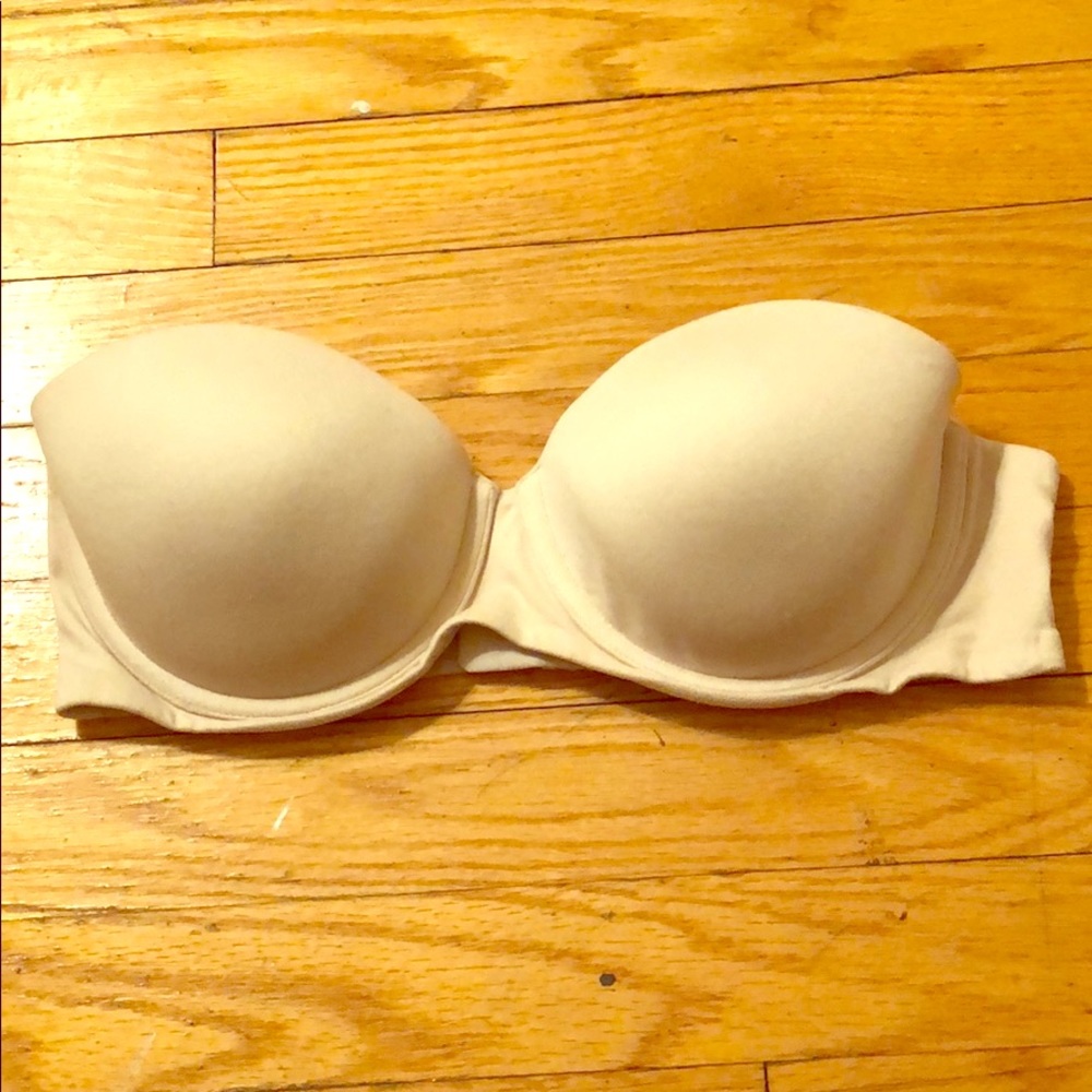 Strapless bra